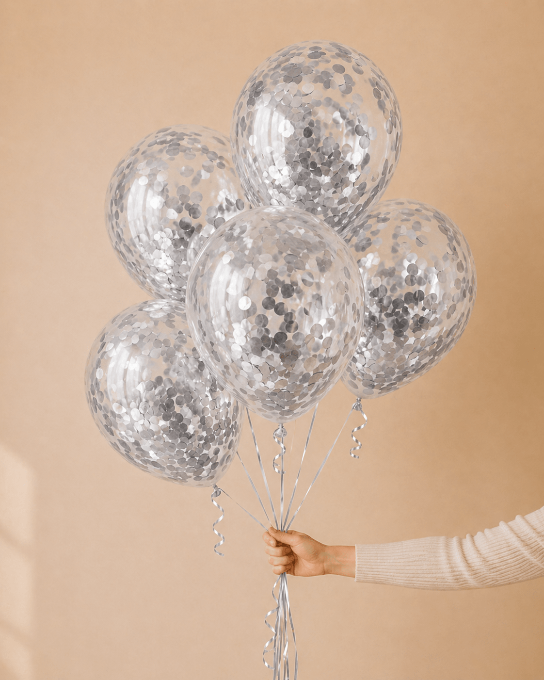EZÜSTFÉNY - Lufi Dekorációs Szett party dekorációs szett - Celebrate.Lab