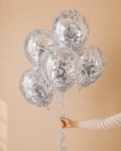 EZÜSTFÉNY - Lufi Dekorációs Szett party dekorációs szett - Celebrate.Lab